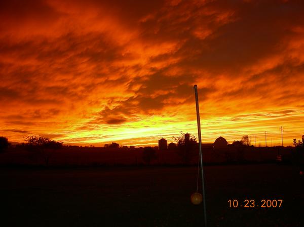 Red October Sunset Red October Sunset